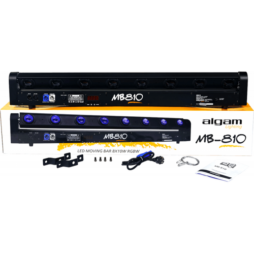 Algam Algam MB-810 8 x 10W RGBW Motorised LED Bar Algam Algam MB-810 8 x 10W RGBW Motorised LED Bar