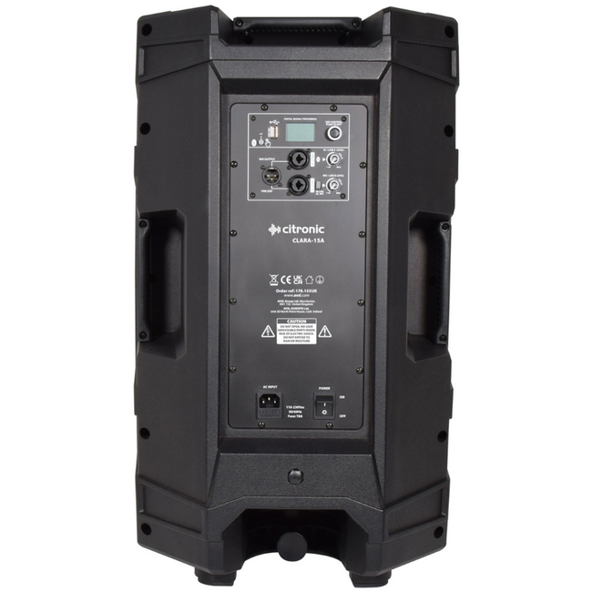 Citronic CLARA-15A High Power Active Moulded Cabinet