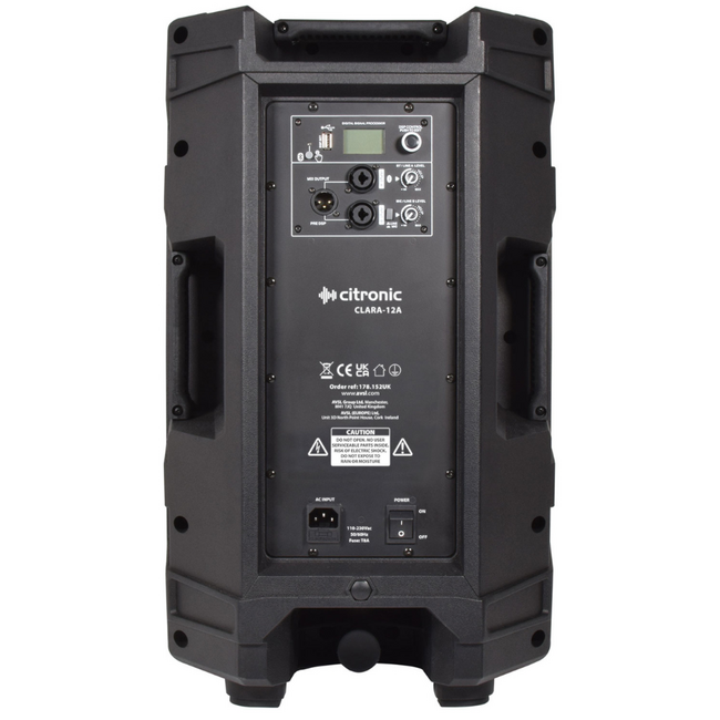 Citronic CLARA-12A CLARA Series High Power Active Moulded Cabinet