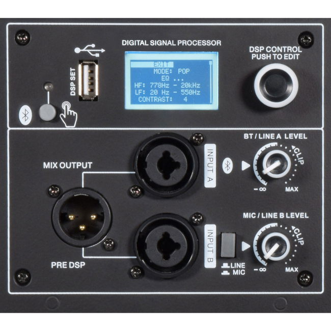 Citronic CLARA-12A CLARA Series High Power Active Moulded Cabinet