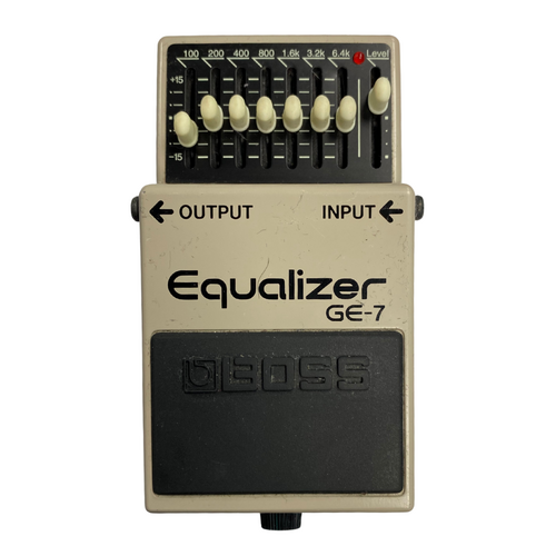 BOSS Boss GE-7 Graphic 7 Band EQ Pedal (Second Hand) BOSS Boss GE-7 Graphic 7 Band EQ Pedal (Second Hand)