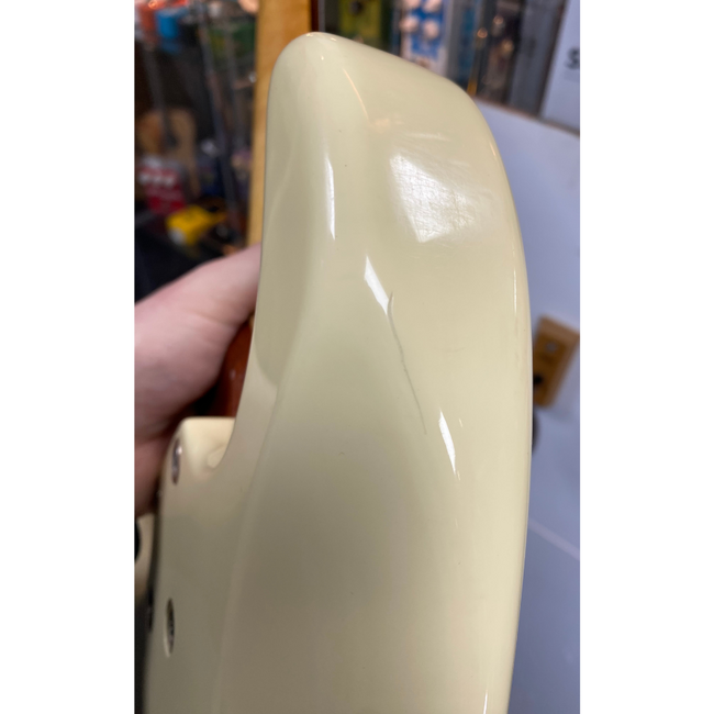 Vintage AV6 Advance Series HSS Stratocaster, Vintage White (Second Hand)