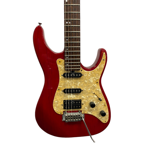 Washburn Washburn Mercury MG-401 Grover Jackson Design, Transparent Red (Second Hand) Washburn Washburn Mercury MG-401 Grover Jackson Design, Transparent Red (Second Hand)