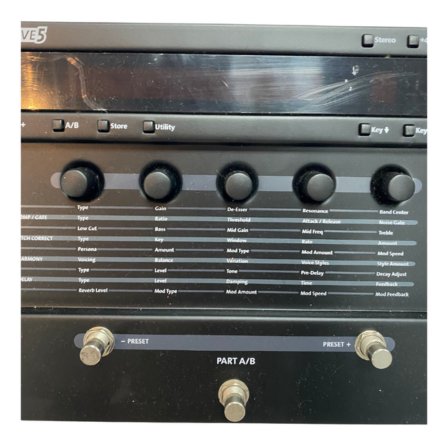 Digitech Vocalist Live 5 Vocal Harmony & Effects Processor