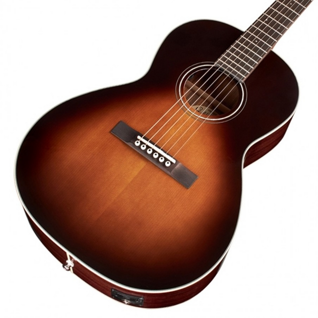 Guild Guild P-250E Memoir 14-Fret Parlor, Vintage Sunburst