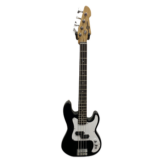 Gear 4 Music Gear4Music Short Scale LA Bass Guitar, Black (Second Hand)