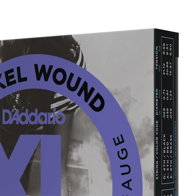 D'addario EXL115-3D XL Medium, 11 - 49 (3 PACK)
