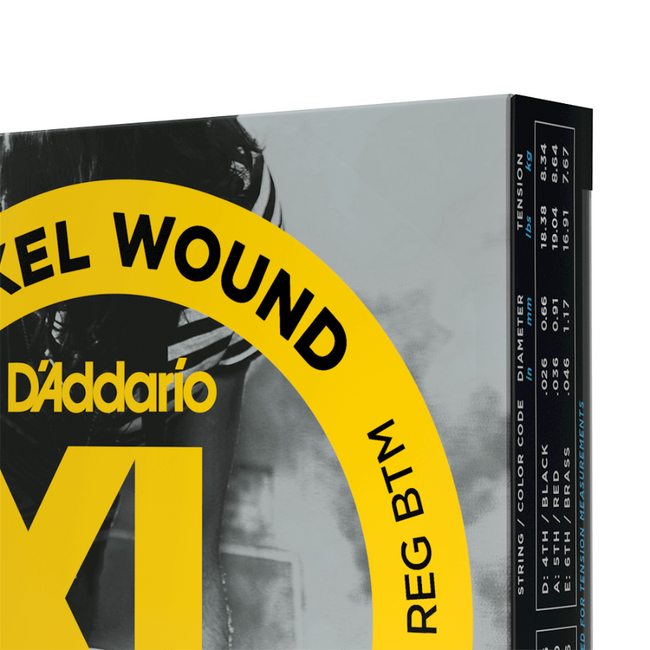 D'addario EXL125-3D XL Super Light Top/Heavy Bottom, 9 - 46 (3 PACK)