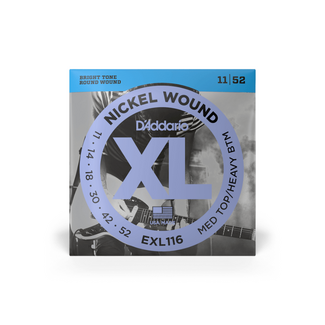 D'addario D'addario EXL116 XL Medium Top/Heavy Bottom, 11 - 52