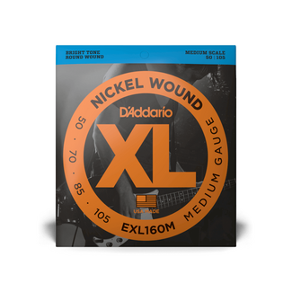 D'addario D'addario XL Long Scale Nickel Bass Strings, 50 - 105