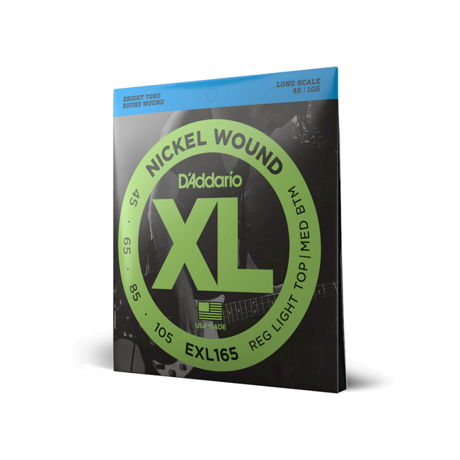 D'addario XL Long Scale Bass Strings, 45 - 105