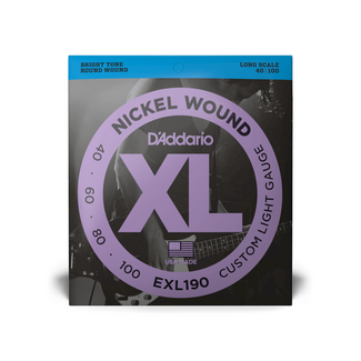 D'addario D'addario XL Custom Light Long Scale Bass Strings, 40 - 100