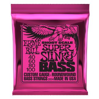 Ernie Ball Ernie Ball Short Scale Super Slinky Nickel Wound, 40 - 100