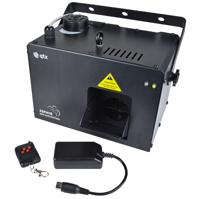 QTX ZEPHYR-500 Compact Haze Machine, 500W