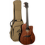 Lag SAUVAGE-DCE Dreadnought Electro Acoustic inc Case