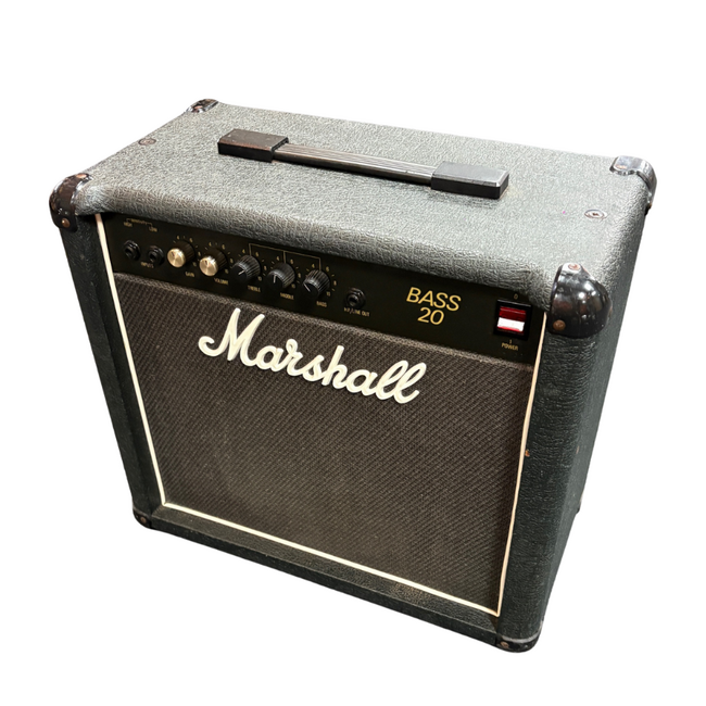 Vintage Marshall Bass 20 Amplifier 5502 Solid-State (Second-Hand)