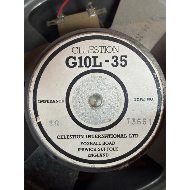 Vintage Marshall Bass 20 Amplifier 5502 Solid-State (Second-Hand)