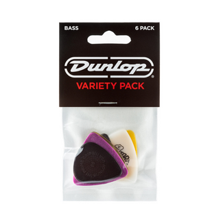 Dunlop Dunlop Variety Bass Picks, 6 Pack