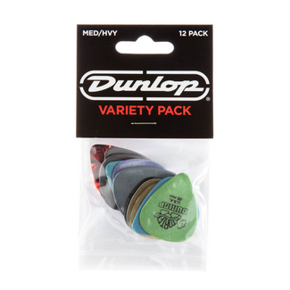 Jim Dunlop Dunlop Medium Heavy Variety, 12 Pack