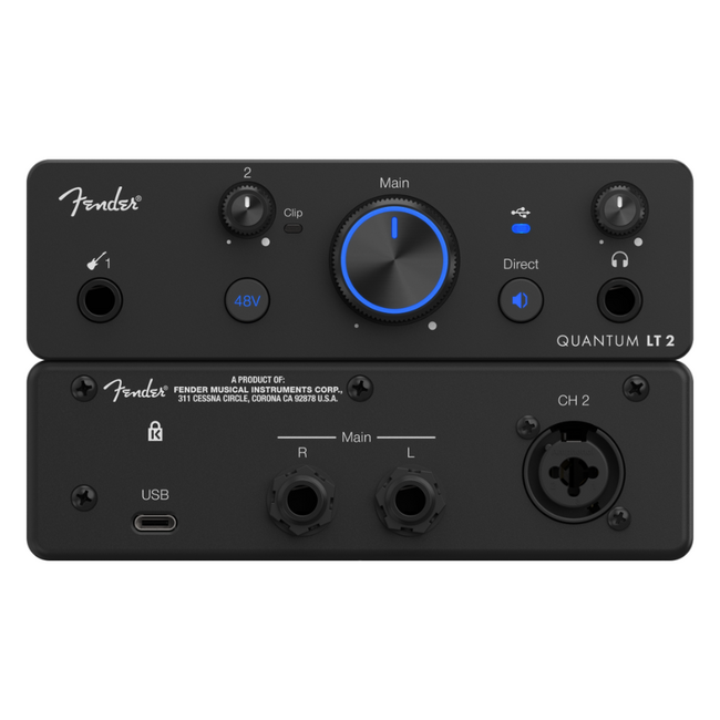 Fender Quantum LT 2 USB-C Audio Interface