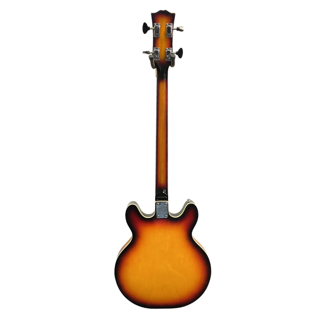 Commodore Semi-Hollow Electric Bass Made in Japan 60s/70s, Sunburst