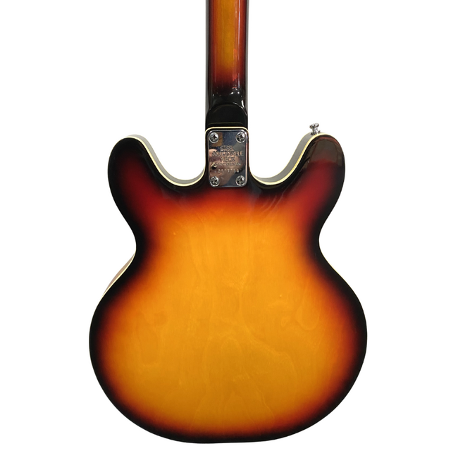 Commodore Semi-Hollow Electric Bass Made in Japan 60s/70s, Sunburst