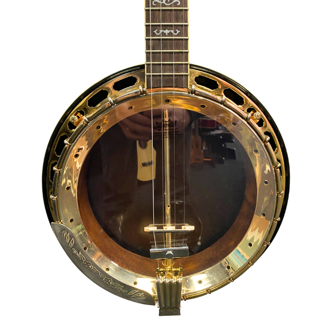 Ozark Gold-Plated 4-String Plectrum Banjo (Second Hand)