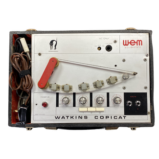 wem WEM Watkins Copicat Mk IV Solid-State Tape Echo