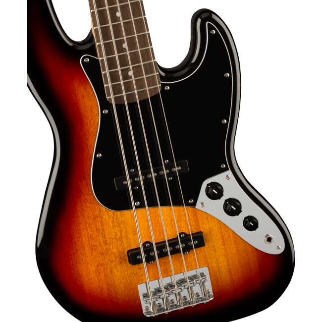 Squier Affinity Jazz Bass V LRL, 3-Color Sunburst