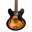 Vantage 670V Semi-Hollow Electric Guitar, Sunburst (Second Hand)