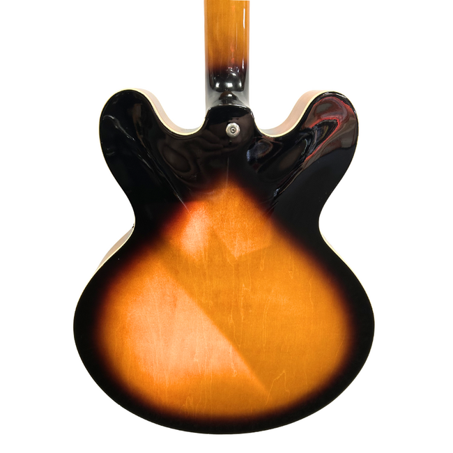 Vantage 670V Semi-Hollow Electric Guitar, Sunburst (Second Hand)