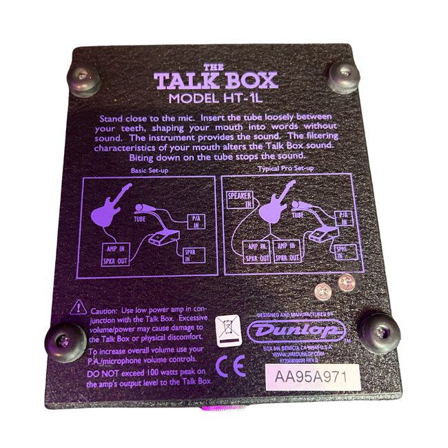 Heil Sound HT-1 Talk Box Guitar Effect (Second Hand)