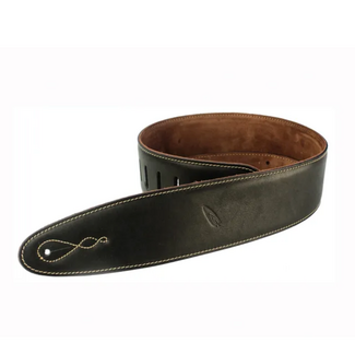 Leathergraft Leathergraft Pro Deluxe Reversible Guitar Strap, Brown