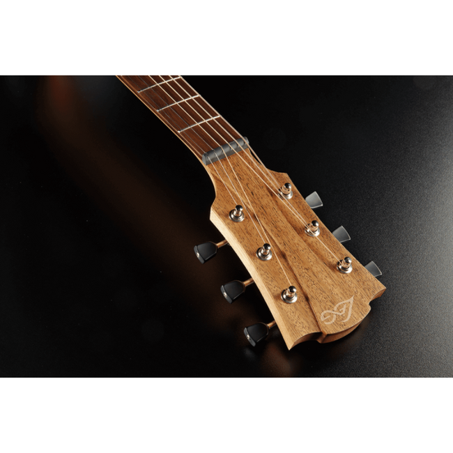 LAG Tramontane GLA-T70DCE Dreadnought Cutaway, Black & Brown