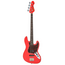 Vintage VJ74 Jazz Bass, Firenza Red