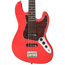 Vintage VJ74 Jazz Bass, Firenza Red