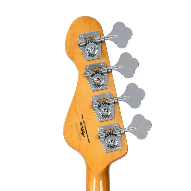 Vintage VJ74 Jazz Bass, Firenza Red