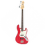 Vintage VJ74 Jazz Bass, Candy Apple Red