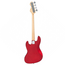 Vintage VJ74 Jazz Bass, Candy Apple Red