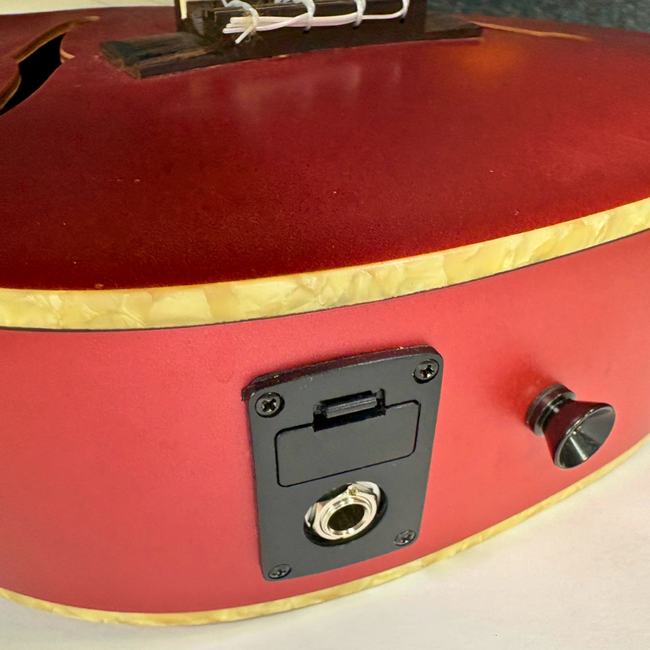 Kala Archtop Tenor Ukulele - Chicago Red (Second Hand)