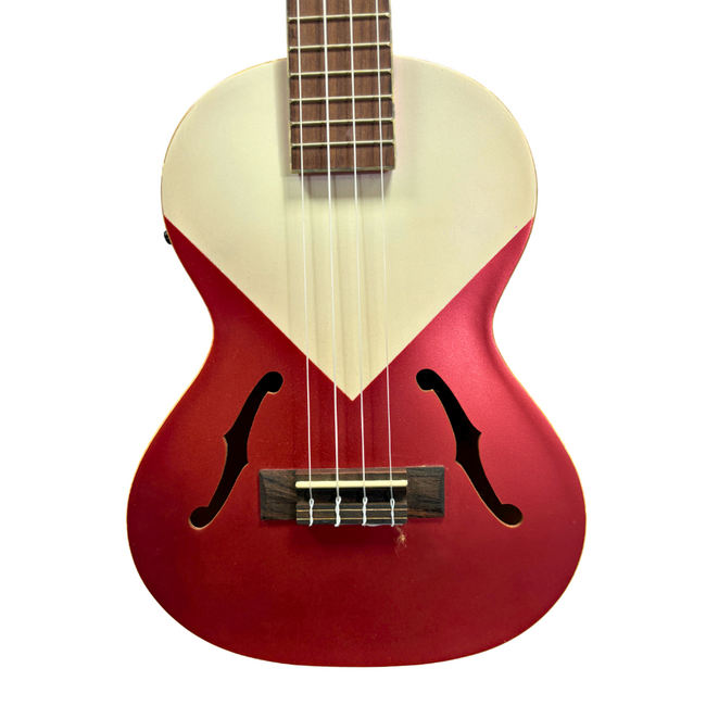 Kala Archtop Tenor Ukulele - Chicago Red (Second Hand)