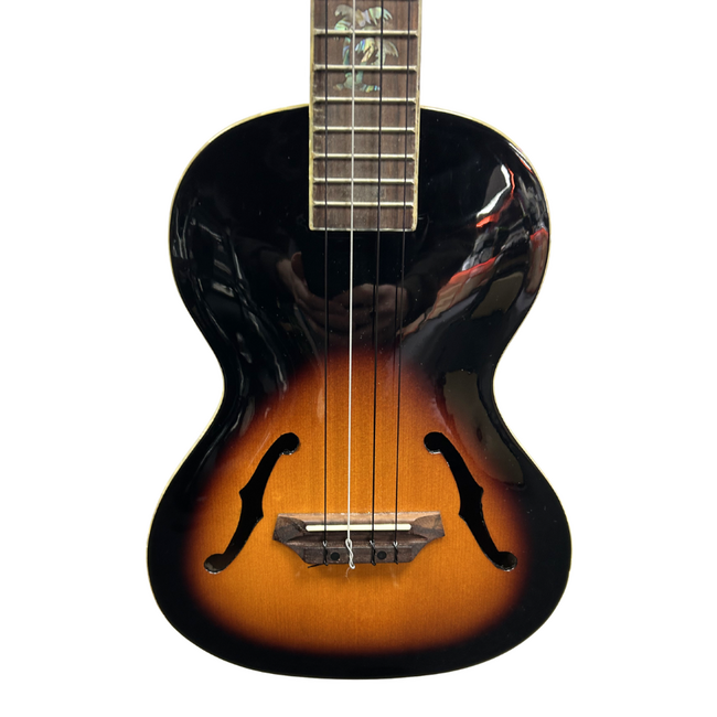 Kala KA JTE Archtop Tenor Ukulele, Tobacco Burst (Second Hand)