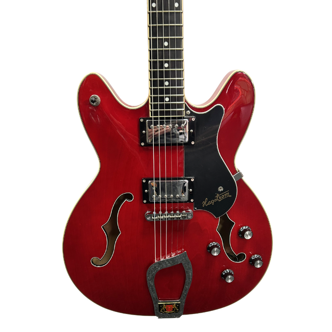 Hagstrom Viking, Wild Cherry Transparent (Second Hand)