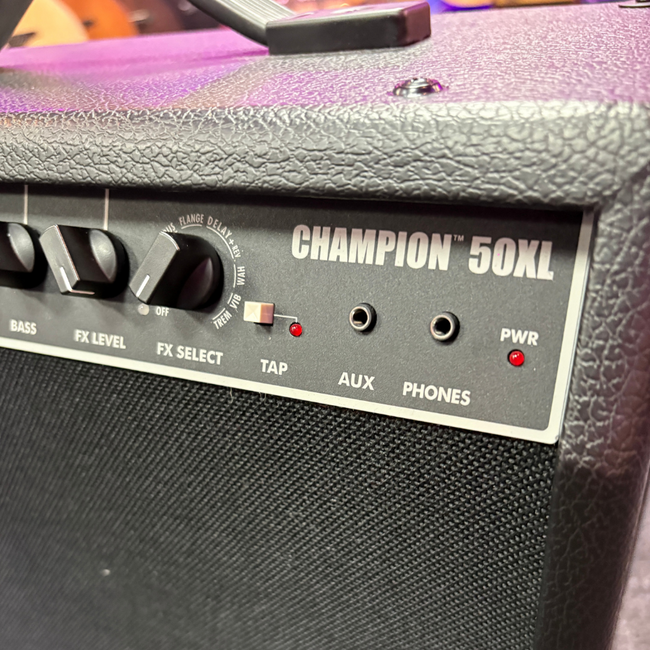Fender Champion 50XL Guitar Combo Amp - inc Cover (Second Hand)