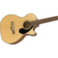 Fender CB-60SCE Acoustic Bass, Natural WN