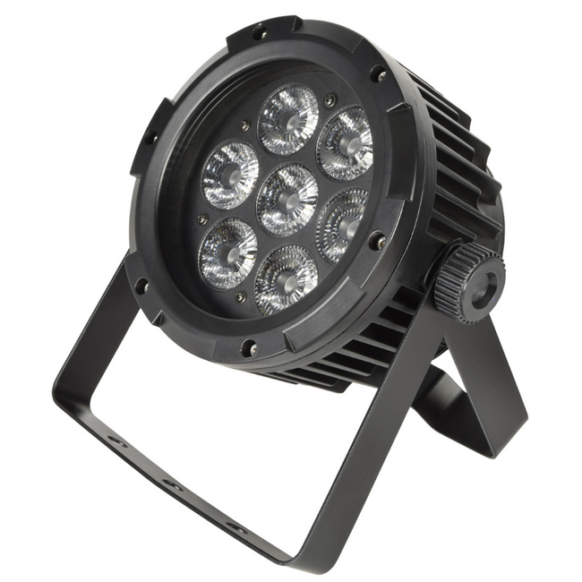 QTX HIPAR-100: 100W Weatherproof RGBWA PAR Can