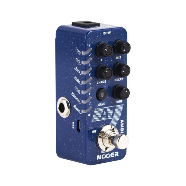 Mooer A7 Ambience Micro FX Reverb Pedal