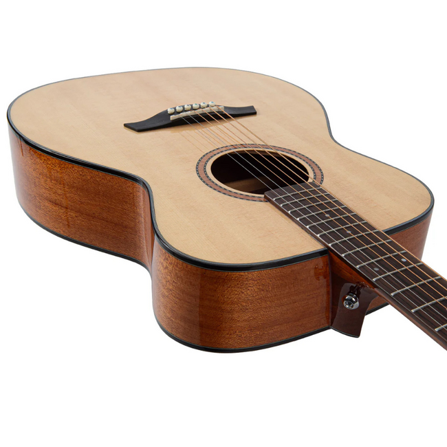 Vintage V1650N All Solid Folk Acoustic (RRP £399)