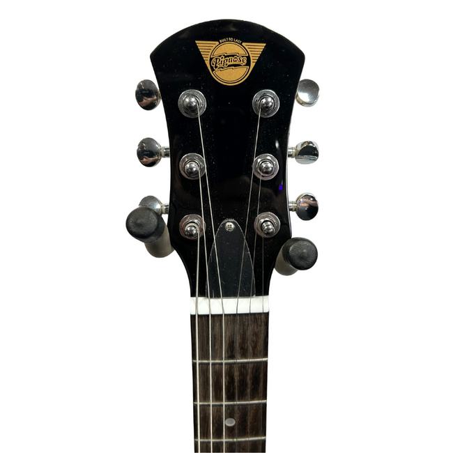 Pignose PGG Travel Guitar with Built-In Amp, Metallic Blue (Second Hand)