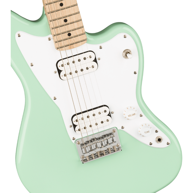 Squier Mini Jazzmaster® HH, Maple Fingerboard, Surf Green